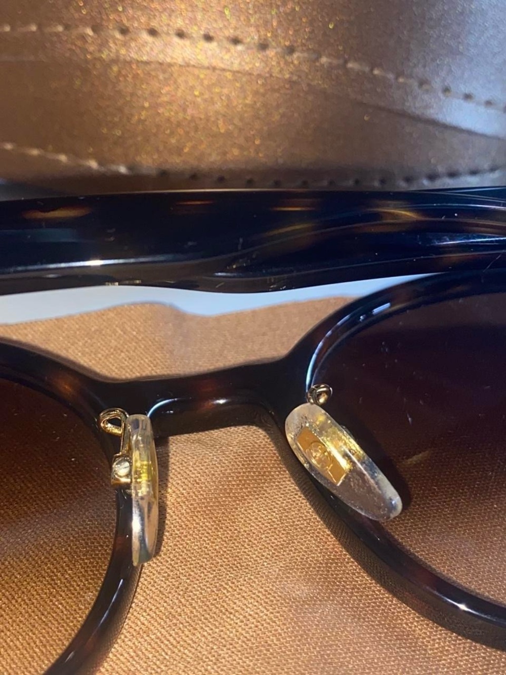 Gucci Brown Tortoiseshell Round Women's Sunglasses - Picture 3 of 5